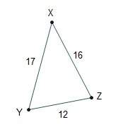 Law of cosines: a2 = b2 + c2 – 2bccos(a) what is the measure of y to the nearest whole degree?