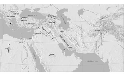 In which region on the map did alexander the great begin his empire? &lt;