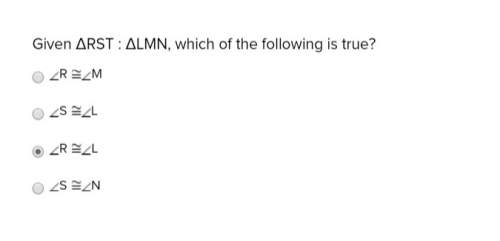 Given δrst : δlmn, which of the following is true 1.