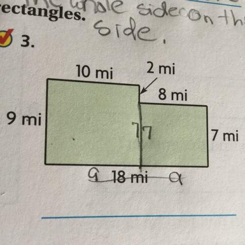 Ineed to find the total area of the rectangles