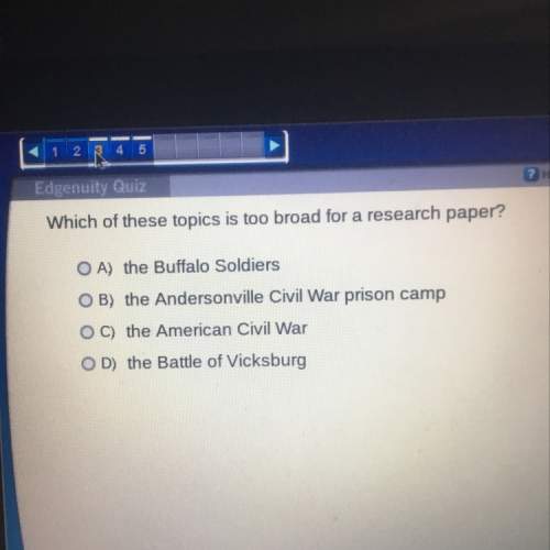 What of these topics is too broad for a research paper