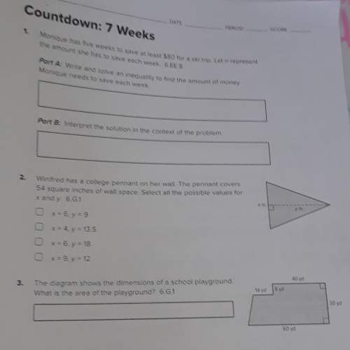6grade course 1 countdown 8 and 7 weeks