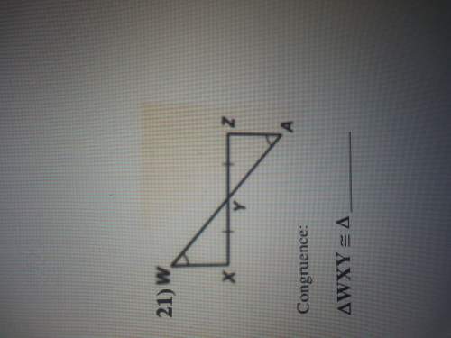 What postulate can prove these two triangles are congruent? sas, ssa, asa, sss, hl