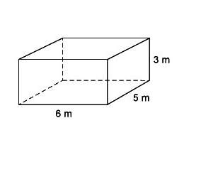 What is the value of the ratio of the surface area to the volume of the right prism?  a