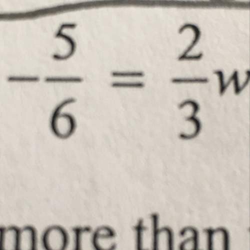 What is the answer? i need i tried and it's not on the paper