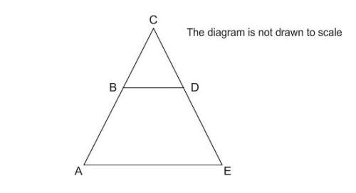 ;i'm on a deadline!  b is the midpoint of ac, d is the midpoint of ce, and ae = 29. find