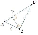 What is the length of line bc?  a) 9 units b) 11 units c) 15 units d)