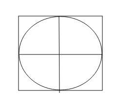 Acircle its center at the center of a square with 8 inch sides. find the area of the square not cove
