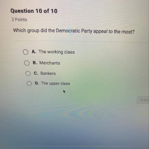 Which group did the democratic party appeal to the most