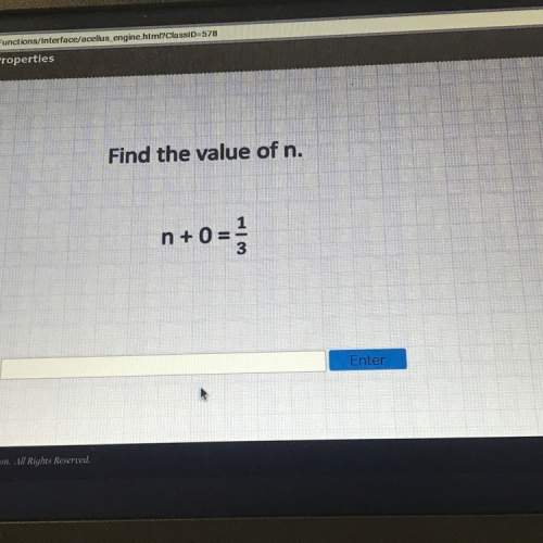 Find the value of n in the question