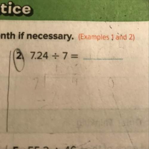 What is 7.24 divided by 7? plz show me how to do it