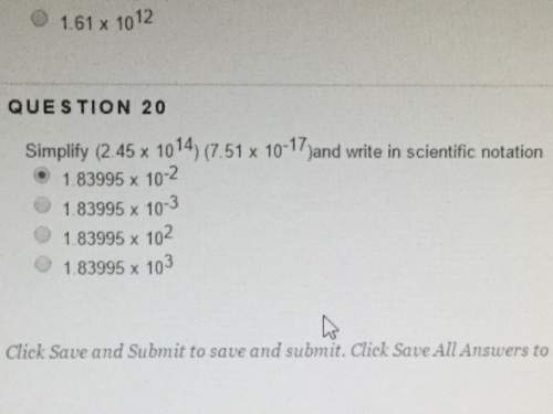 Answer all answer correctly i need to pass math best gets brainliest. write .921 in scientifi