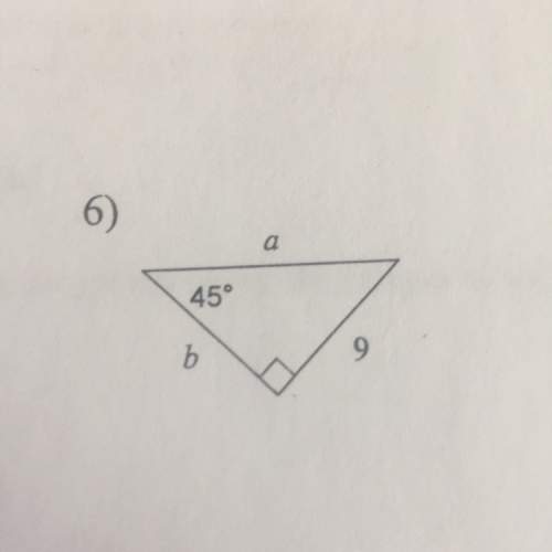 Ican’t find the missing side length for this special right triangle, could someone me ?