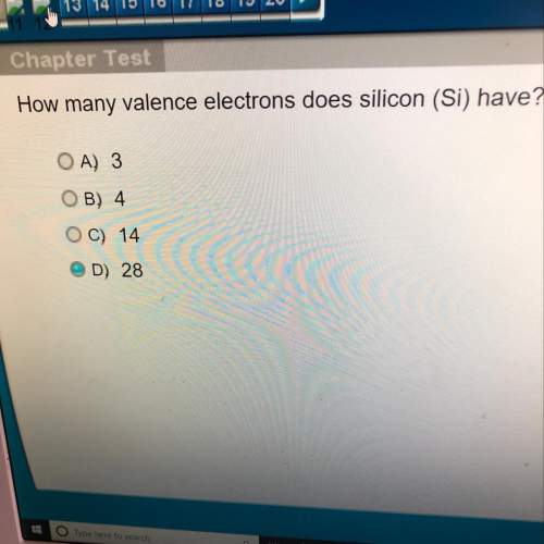 How many valence electrons does silicon (si) have?