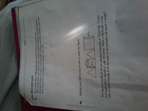 Me this is due tomorrow and follow me and i am in the 5th grade