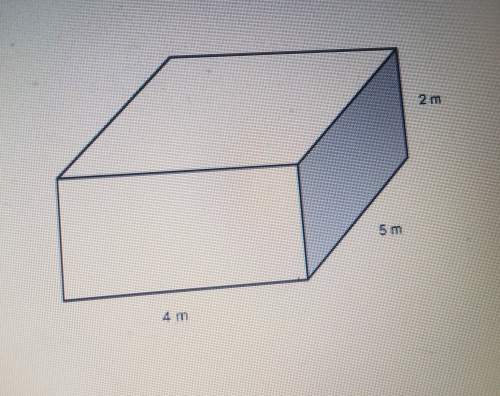 What is the surface area of this right rectangular prism