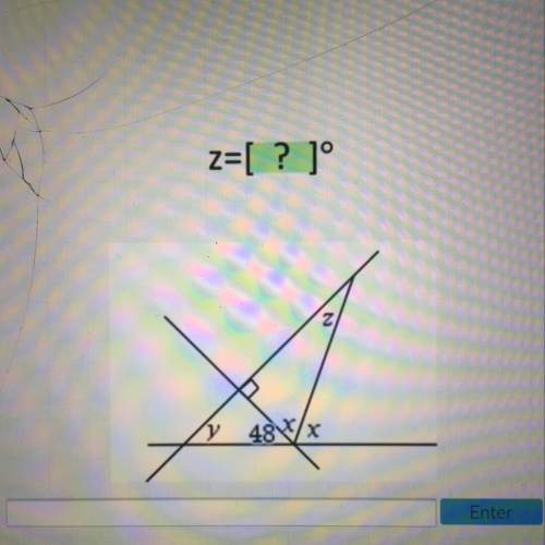 Z=?  this topic is angle sum theorem
