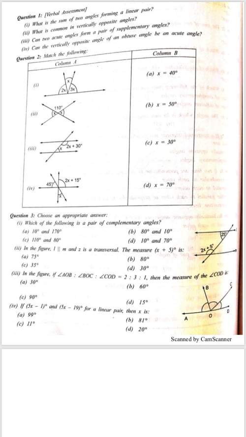 Can anyone solve question3 the (ii) and the question2 match the following