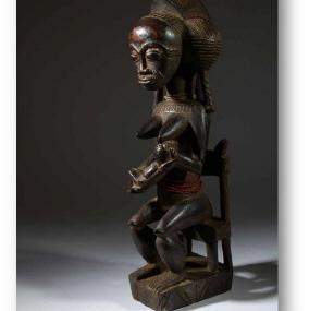 What is depicted above?  a. nlo byeri b. biiga doll c. bwami dol