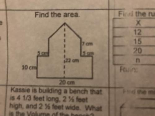 Find the area plzz i don’t remember how to do it