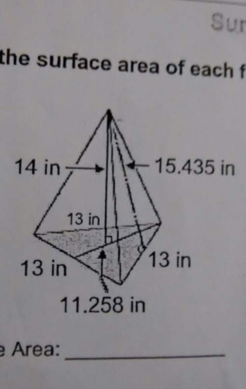20 will mark !  can someone me find the surface area of this shape?