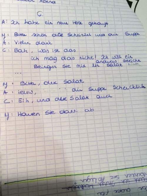 Can someone correct any mistakes ? this is for german. if there are any bad sentences can you cor