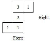 What is the base plan for the set of stacked cubes? why?