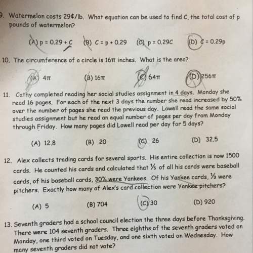 Is 11 and 12 correct? and what is the correct answer? correct answer pls lots of points