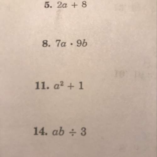 Evaluate each expression if a=3 and b=4