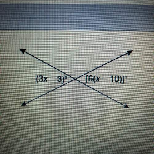 What is the value of x?  enter your answer in the box. x=__