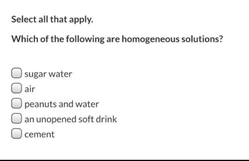 Can you let me know which of these are homogeneous solutions