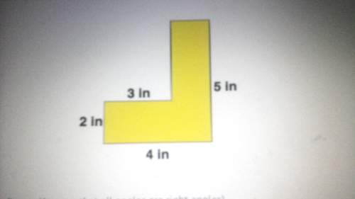 Find the area of the irregular figure . ( assume that all angles are right angles )