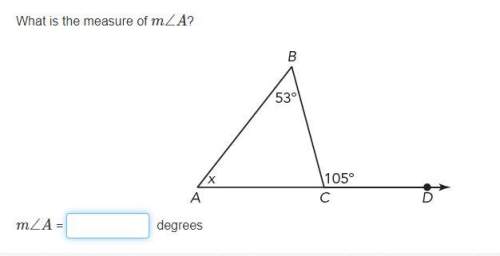 What is the measure of m&gt; a?