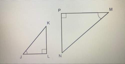 2. the triangles are similar. write a similarity statement for the triangles. a. triangl