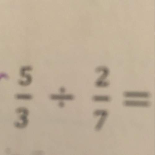 What is 5/3 % 2/7 how do you solve this problem