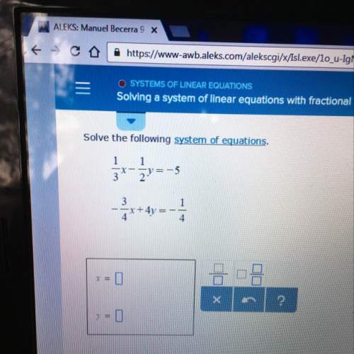 How do i solve the system of equations