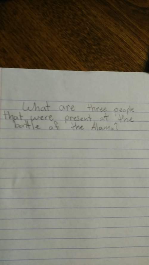 What are the names of three people that were present at the battle of the alamo?