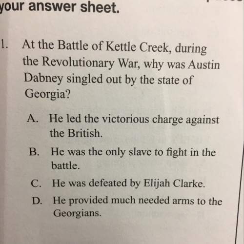 At the battle of kettle creek during the revolutionary war why was austin dabney singled out by the