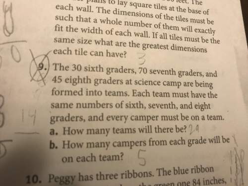 It’s number 9  i think it’s 5 or 15 idk plz tell me the answer to a and b plz