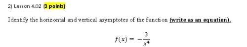 Need with math asap identify the following for the function: f(x)=log(x/8) x-intercept: y-interce