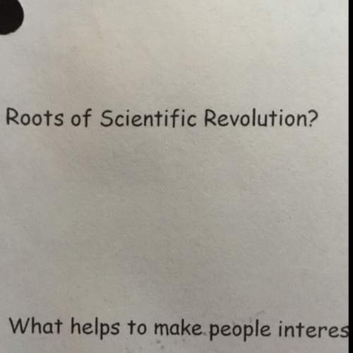 What are the roots of the scientific revolution?