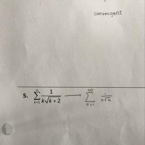 Determine if the series is convergent or divergent using the comparison test.