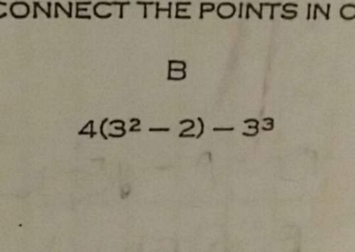 How can i solve it i keep getting -27 but that's not the answer