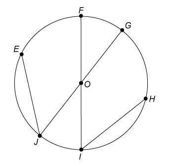 Which segment is a diameter?