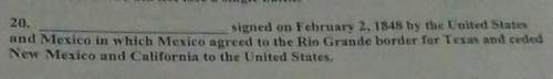 What was signed on february 2nd 1848 by the u.s and mexico in which mexico agreed to the rio grande