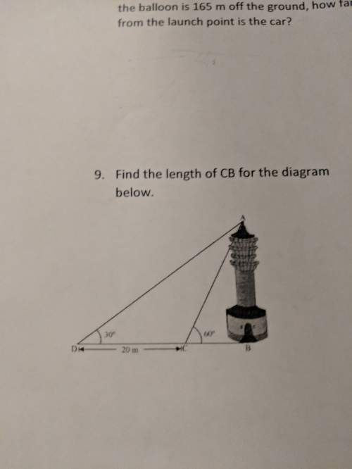 Plz with this problem i need to find the length of