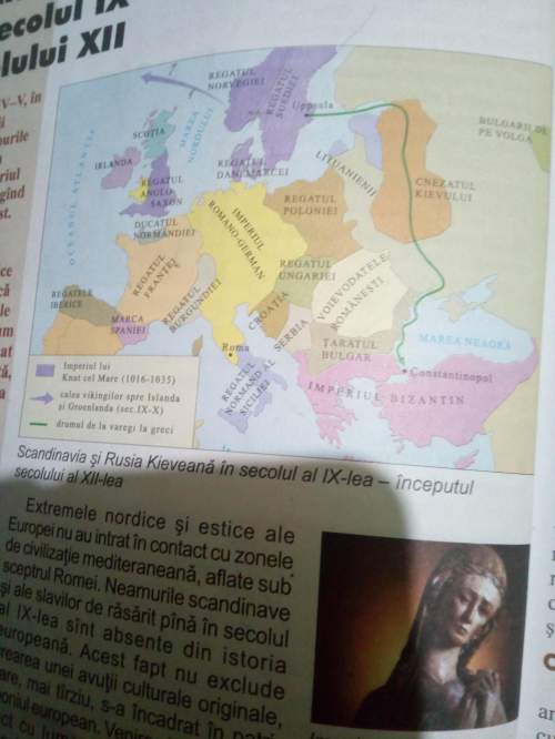 Examinează harta descrie principalele trasee ale expedițiilor de cucerire ale normanzilor și calea c
