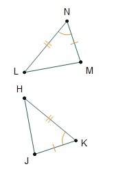How can a translation and a rotation be used to map δhjk to δlmn? translate h to l and rotate about