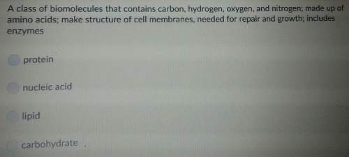 Aclass of biomolecules that contains carbon, hydrogen, oxygen, and