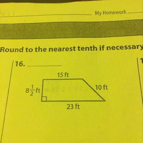 Find the area of each figure. round to the nearest tenth if necessary.